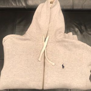 Gray Polo Hoodie